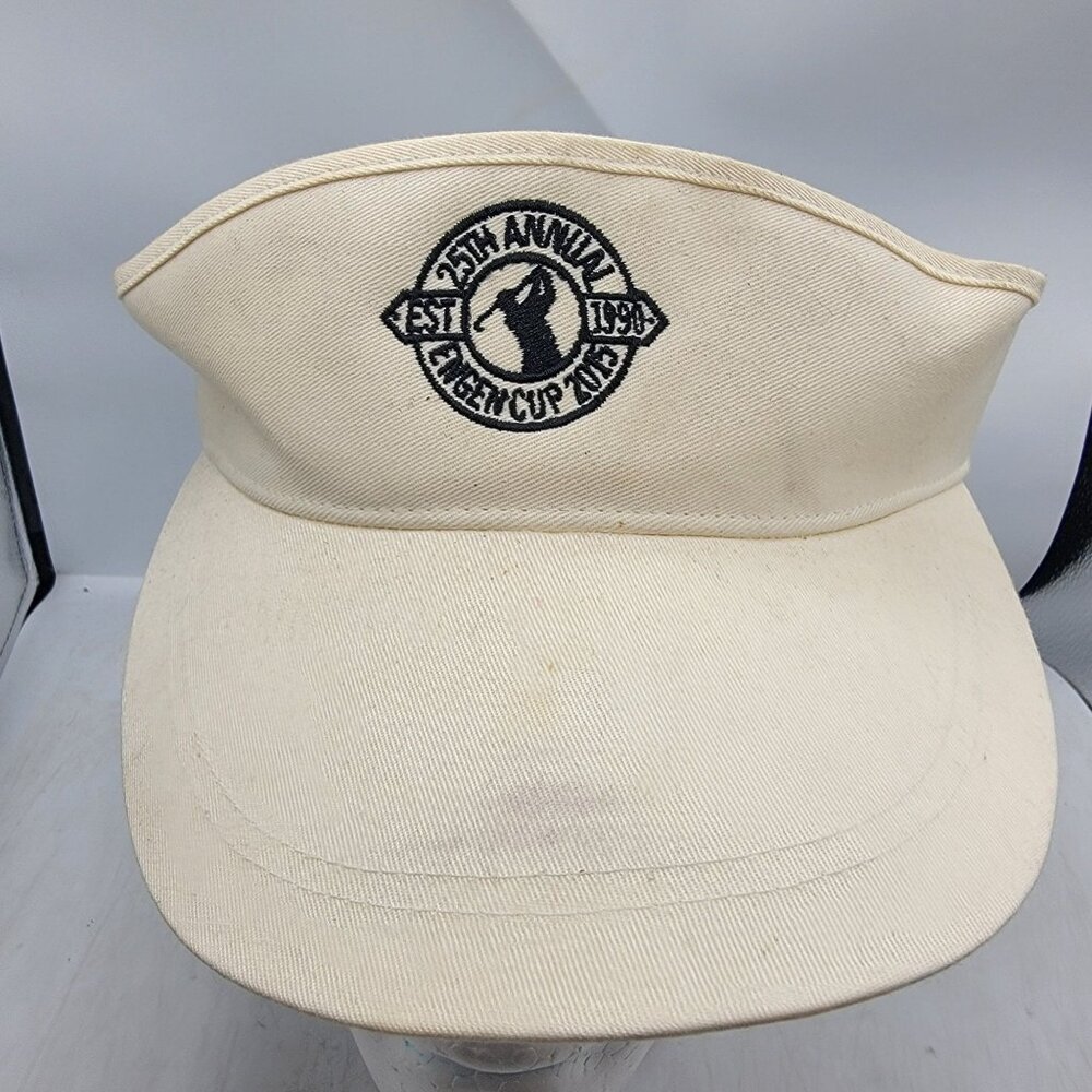 25th Annual Engen Cup 2015 Golf Visor Casual Outdoors Summer Sports
